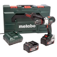 Metabo SB 18 LTX BL I Brushless Combi/Drill, 2 x 18V 5.2Ah Li-ion, ASC 55 Charger, metaBOX 145 L &pound;279.95